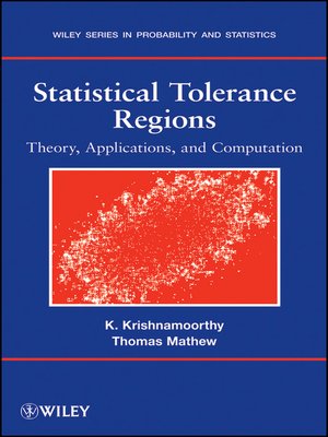 cover image of Statistical Tolerance Regions